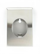 Диспенсер для гигиенических пакетов из нержавеющей стали. Матовый