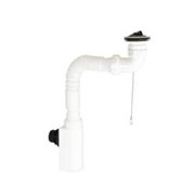 Сифонный комплект с клапаном сливной для раковины Н5