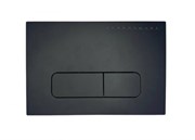 Панель смыва HYDROSMART 07811.N черная с прямоугольными клавишами