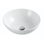 Раковина накладная круглая 400x400x145 мм SPIN 40 23540 белый