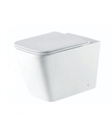 Унитаз подвесной, сиденье s/close 530x365 мм Nofer ARLES 23040 белый