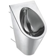 Настенный  антивандальный писсуар крепление через стену.