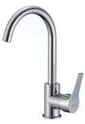 Смеситель для кухни с высоким поворотным изливом D155418-6,  хром