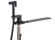 Смеситель с планкой на унитаз с гигиеническим душем D182204-A,  хром