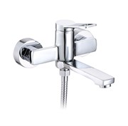 Смеситель для ванны  с коротким поворотным изливом D130364,  хром