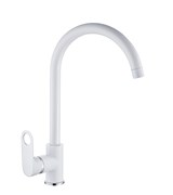 Смеситель для кухни с высоким поворотным изливом D155377-C,  латунь