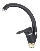 Смеситель для кухни D150405-A,  чёрный, матовый