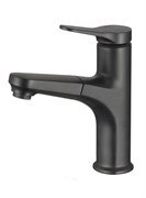 Смеситель для раковины/кухни с выдвижной лейкой D158367-A,  чёрный