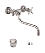 Смеситель для кухни/раковины с изливом D141811,  хром