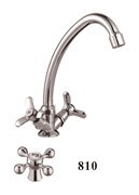 Смеситель для кухни с поворотным изливом  D151810,  хром