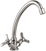 Смеситель для кухни с поворотным изливом  D151818,  хром