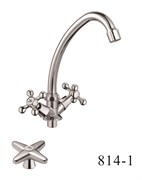 Смеситель для кухни  с поворотным изливом  D151814-1,  хром