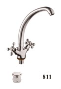 Смеситель для кухни  с поворотным изливом  D153811,  хром