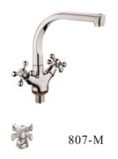 Смеситель для кухни с изливом D153807-M,  хром