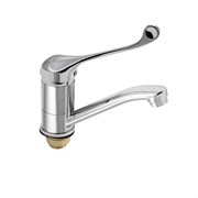 Смеситель для мойки и раковины, с медицинской длинной ручкой, шаровый