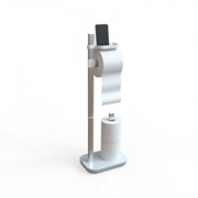 Держатель для туалетной бумаги напольный ME-7501 Белый