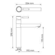 Смеситель для кухни (Кухонные смесители) A8137