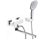 Смеситель для ванны (Aller 1060 WHITE) 1062LW