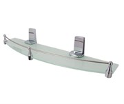 Lopau K-6044 Полка стеклянная с бортиком