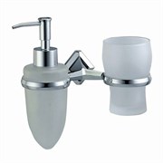 Аксесс Aller K-1189 Держатель стакана и дозатора (блистер), хром