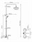 Душевой комплект со смесителем для душа 96/133х57см  WasserKRAFT (А12202) - фото 11995