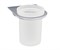 Стакан для зубных щеток стеклянный WasserKRAFT (Kammel K-8328) - фото 15001
