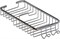 Полочка металлическая для ванной решетка комбинированная (201301) - фото 17929