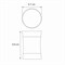 Стакан для зубных щёток WasserKRAFT Wern K-7528 - фото 18110