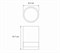 Стакан для зубных щеток WasserKRAFT Inn K-4328 - фото 18152
