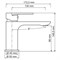 Смеситель для умывальника WasserKRAFT  Mindel 8503 - фото 18874