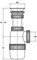 Сифон для раковины VIRPLAST "Элит" с пластиковым выпуском (1 ¼ х 40 мм) - фото 20900