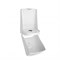 Диспенсер для бумажных полотенец wick пластмассовый белый Nofer 04108.W - фото 28360