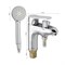 Смеситель на раковину с переключением на душ, лейка, шланг и кронштейн в комплекте, шаровый - фото 29357