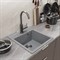 Мойка MIXLINE ML-GM28 темно-серая (309) 450*500*190мм - фото 29788