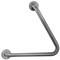 Поручень угловой 60? с двумя точками опоры матовый 15069.S - фото 31267