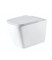 Унитаз подвесной, сиденье s/close 530x365 мм Nofer ARLES 23040 белый - фото 31483