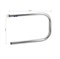 Полотенцесушитель П-образный 320х500 мм, труба - "1" x 2 мм, нержавеющая сталь, полированная - фото 41656