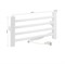 Полотенцесушитель электрический, ЛЕСЕНКА, 500 х 300 х 85 мм, 4 перекладины, 52 W, из алюминия, цвет БЕЛЫЙ. - фото 41799