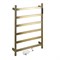 Полотенцесушитель электрический, 480 х 730 х 90 мм, лесенка 6 перекладин, 75 W, из нержавеющей стали, сенсорное управление с таймером до 24 часов, цвет матовое ЗОЛОТО. - фото 41867
