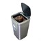 Сенсорное мусорное ведро 35 литров нержавеющая сталь - фото 42012