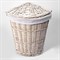 Vils WB-560-L Плетеная корзина для белья с крышкой - фото 48237