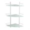 K-3133WHITE Полка стеклянная тройная - фото 48858
